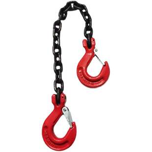 双钩起重链条锰i钢吊链钩模具吊勾行车吊车起重链条索具吊勾拖车