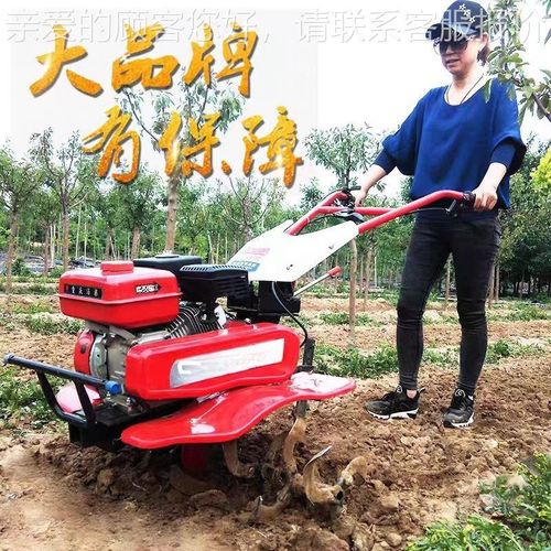 旋耕松土b耕地翻土器SFD手扶汽起农垄耙耕田机柴油微耕小神型用