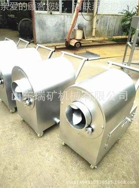 花生炒芝麻瓜子滚筒 自动炒机籽锅翻滚炒RYK66货机