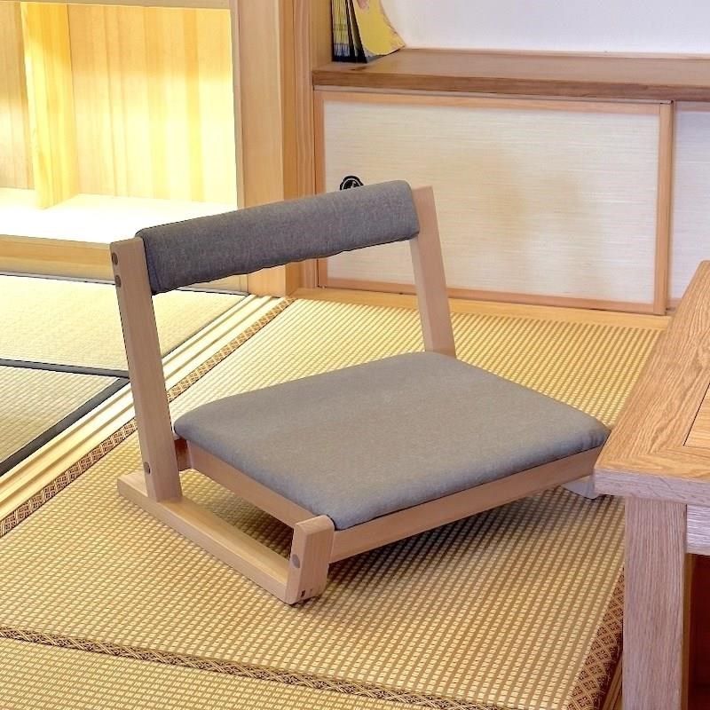 3Y矮椅子实木榻榻米椅q子日式座椅靠背椅无脚和式和室椅飘窗床上