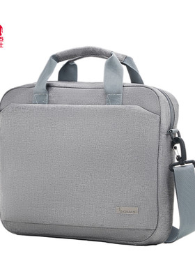 爱华仕公文包男可手提斜挎公文包电脑包分区收纳14英寸OCG3111