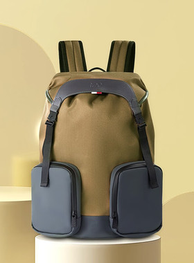 LEE潮流翻盖双肩包 LE220019M新款轻便大容量旅行电脑包运动休闲