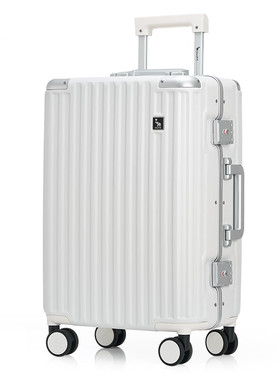 爱华仕行李箱女20寸登机箱男拉杆箱密码箱旅行箱PC箱2OCX6771B-20