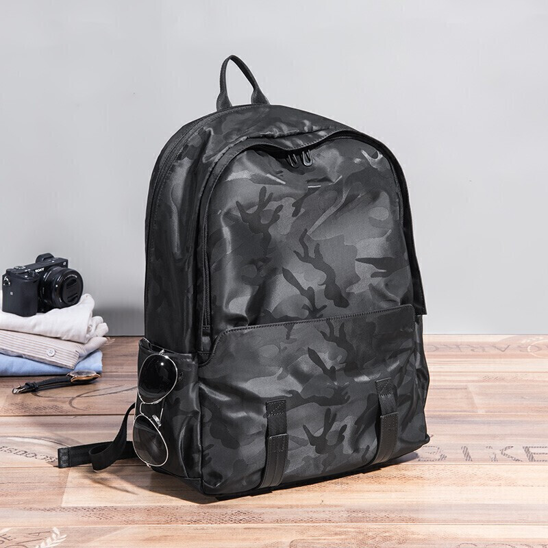 POLO 双肩包男士背包学生书包大容量电脑包15.6英寸ZY090P801J