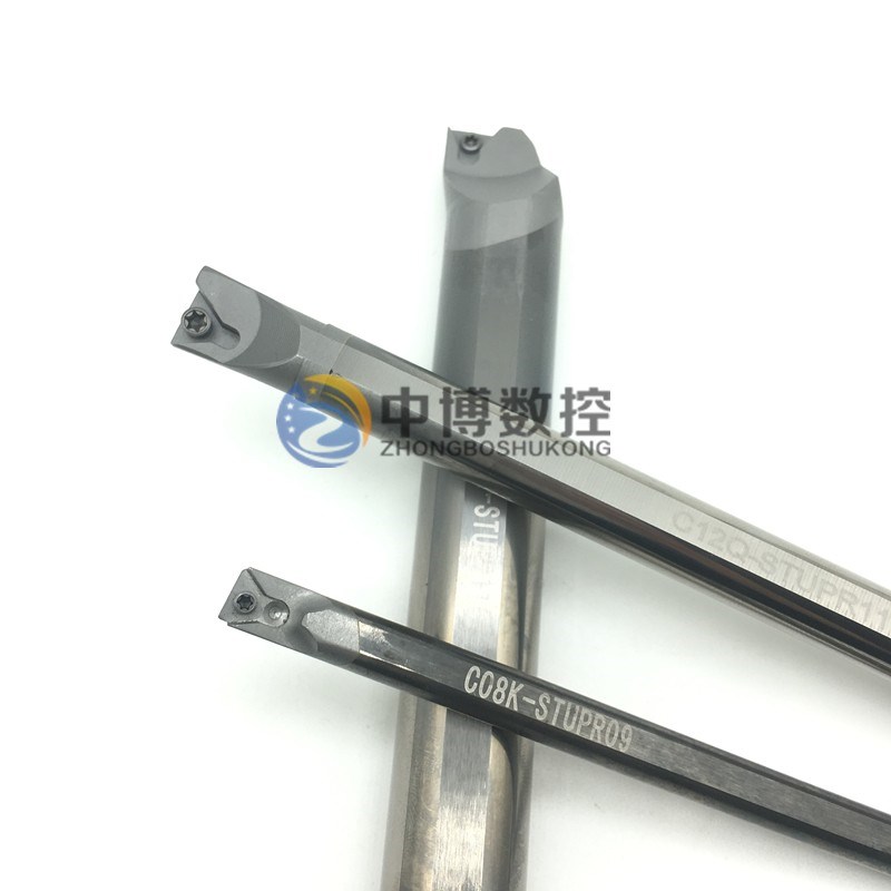钨钢抗震刀杆/合金防震三角镗孔车刀STUPR09T/STUPR11