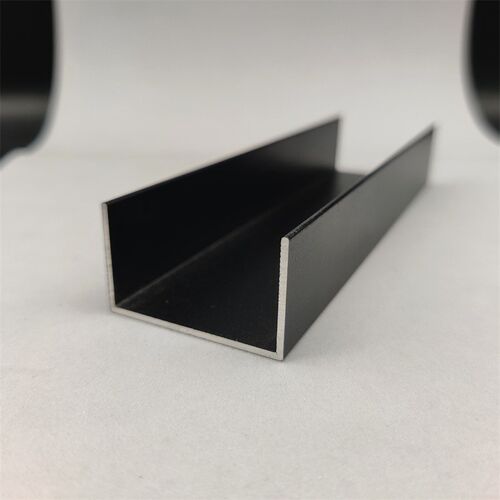 铝合金U型槽33*20*1.2内孔宽31装修饰玻璃岩棉爱格木板包边条卡槽