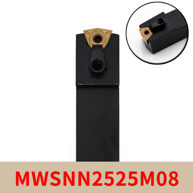 桃型外圆数控刀杆 MWSNpN2525M08 MWSNN2020K08 数控车床车刀杆