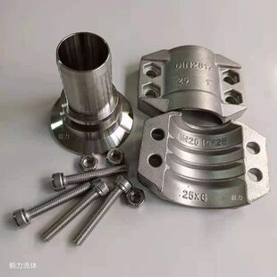 TC宝塔尾管倒刺 快卡式 304不锈钢快装 扣压胶管接头an全卡箍套装