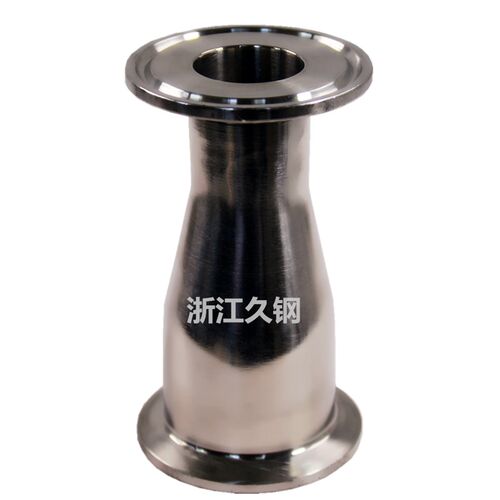 304卫生级快装大小头异径管卡箍式管件不锈钢镜面变径管厂家直销