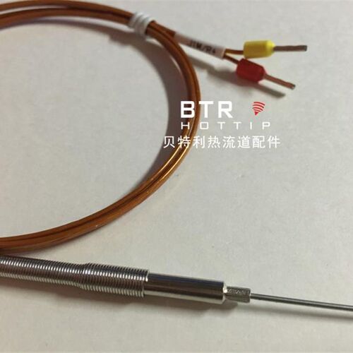 模具热流道针式感温线K/J型热电偶感温线/热流道配件感温线热电偶