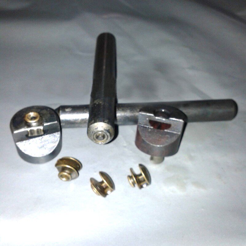 鞋眼带子鞋扣安装工具手打模具靴子鞋带眼特殊扣手敲工具修鞋工具