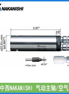 AM-310R/L/RA/LA直角接头接气马达中西NAKANISUHI空气气动马达