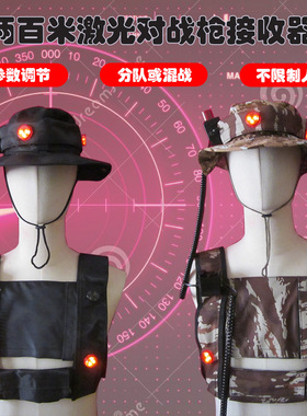 真人CS对战玩具枪200米可换装激光枪 亲子学生夏令营全编辑镭射枪