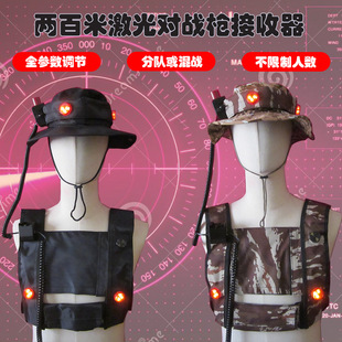 真人CS对战玩具枪200米可换装 亲子学生夏令营全编辑镭射枪 激光枪