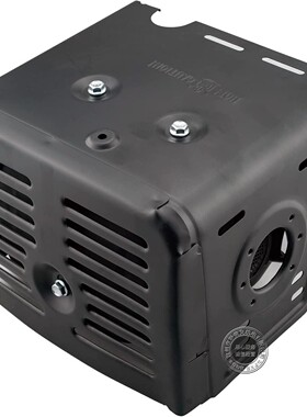 GX390 420汽油机消声器弯头13HP 15HP 烟囱188F190排气消声器套件
