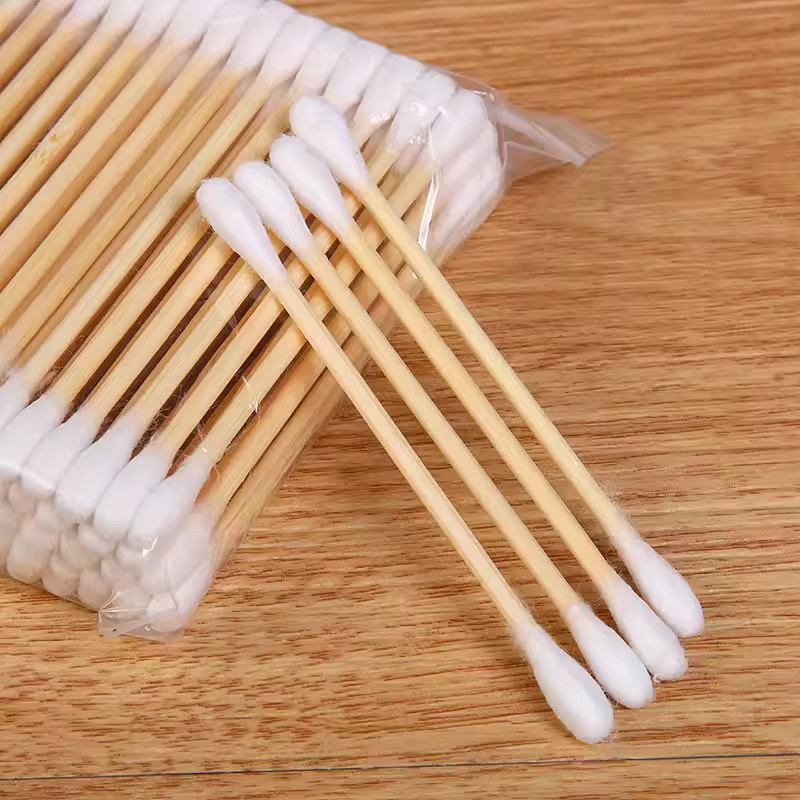 一次性双头木棒棉签便携清洁