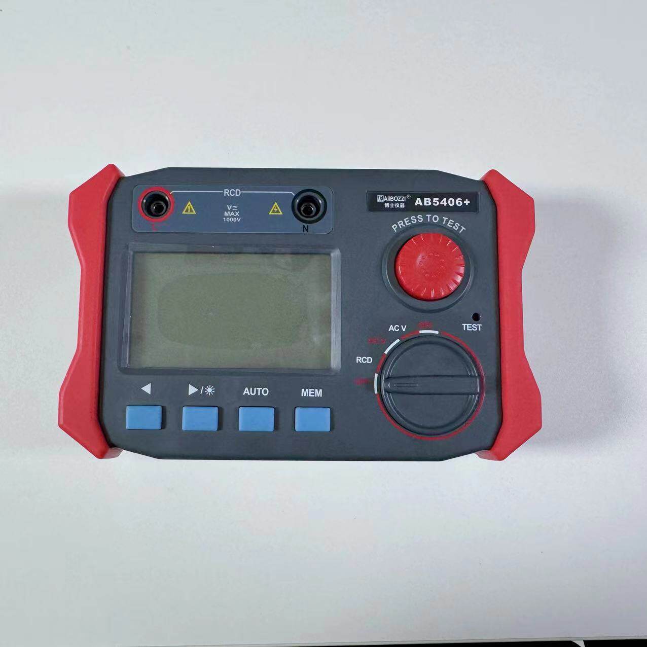 ab5406 漏电开关测试仪 漏电开关检测仪 漏电保护器剩余电流动作