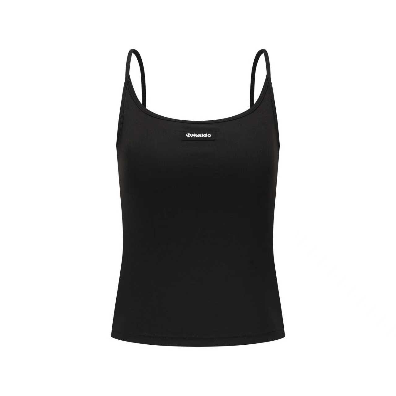 弹力显瘦自带胸垫吊带衫