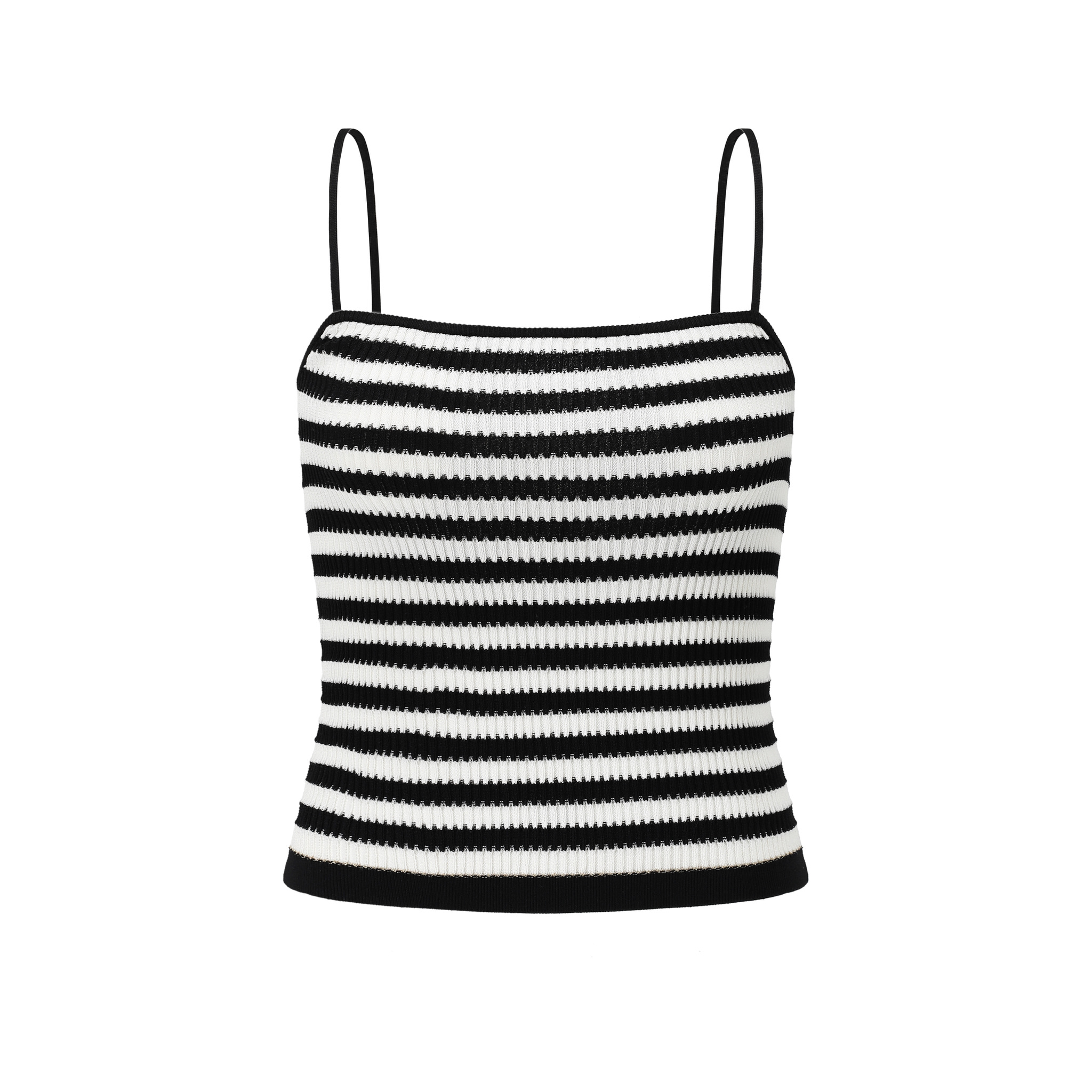 Striped top    条纹针织吊带