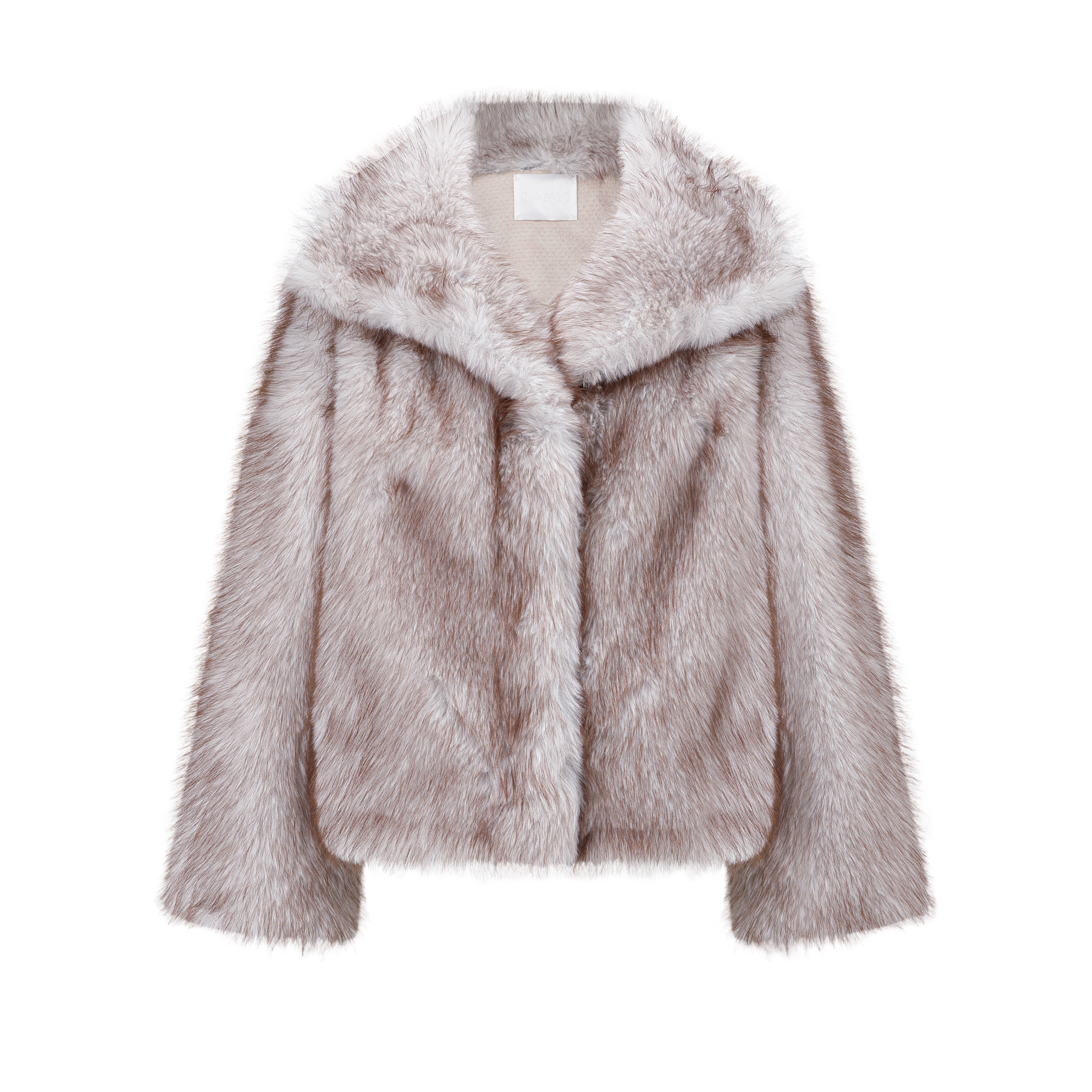 Long-Hair Eco Fur Coat 渐变毛尖长毛环保皮草外套