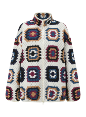 Color-Blend Jacket 冬日露营民族风宽松外套