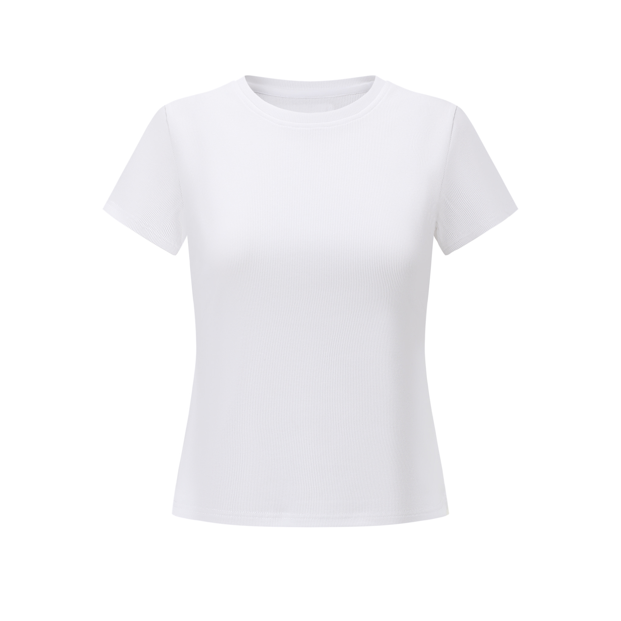 Cropped T经典百搭修身T恤