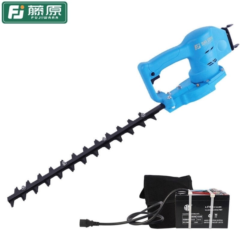 藤原20V电动i绿篱机充电修枝剪园林绿化工具茶叶修剪机绿篱剪电动