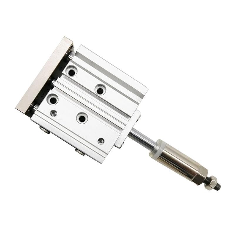 SMC可调行程三轴气缸MGPL40/50/63/80/100-1L0/20/25/30/50XC8