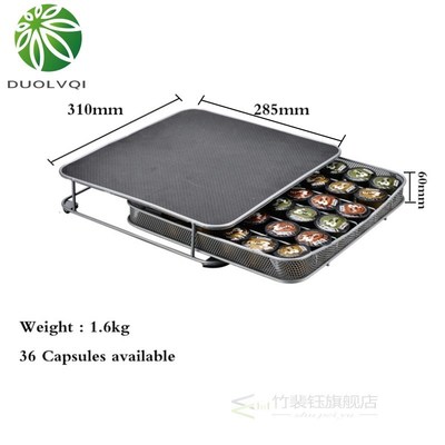 Coffee Capsules Pod Holder Dolce Gusto/ NesPpresso Capsules