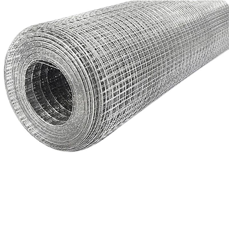 丰稚电焊网热镀锌铁丝网养殖s护栏防锈网5cm孔径2mm丝径1.8M宽20