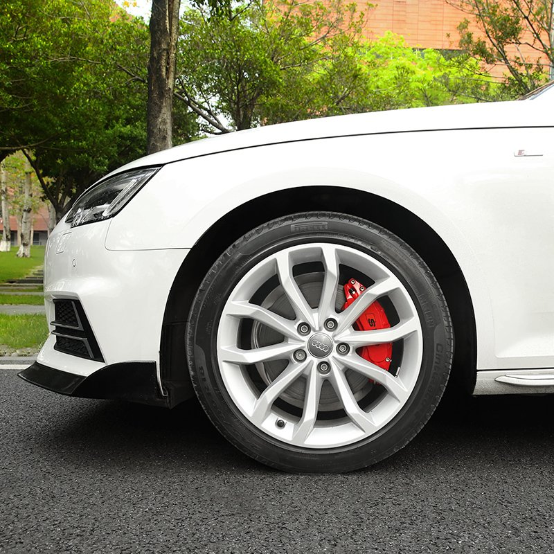 现货。17-18-q1a4l/a5鲍鱼卡钳q罩a6l改装O刹车5l轮毂装饰a///