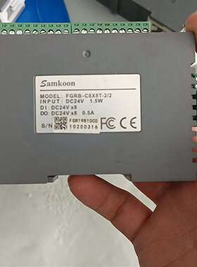 可维修SamkoonPLC FGRB-C8X8T-2/2，DC议价