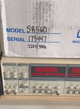 可维修斯坦福SR560低噪声前置放大器，原议价