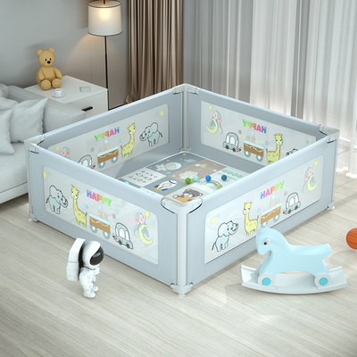 儿童游戏围栏室内家用防护栏婴儿爬行垫护栏床上地上两用多功能