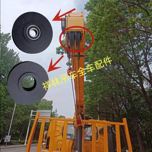 随车吊滑轮过绳尼龙滚轮起重机动滑轮吊车侧滑轮徐工吊臂拉索轮