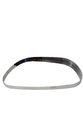 现代银色镜面不规则金属托w盘客厅餐桌收纳摆盘样板房饰品摆件