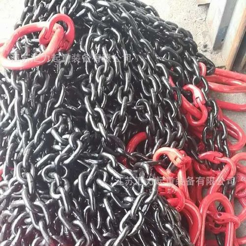 T8级起b重链条16mm6t高强合金钢链条18mm20mm起重吊链 圆环链条