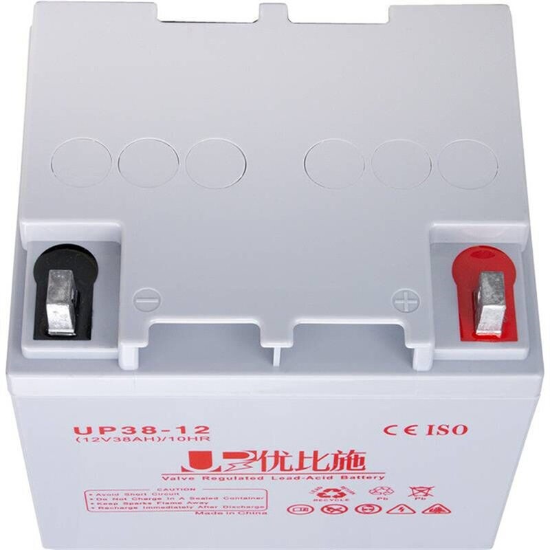 优比施蓄电池UP7-12u 免维护胶体储能型 太阳能光伏路灯电源