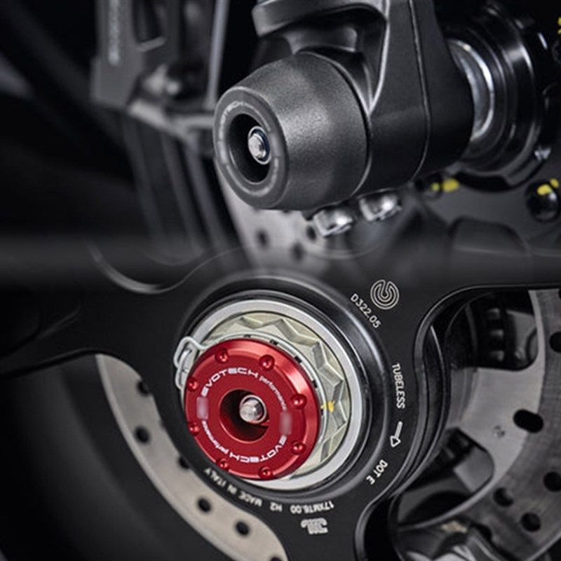 适用杜卡迪怪兽950 跑车V2/V4 揽途V4G 街霸V4 沙漠X 前后轮防摔
