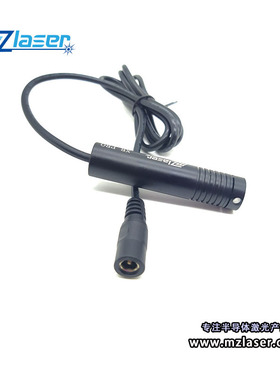12VDC绿色一字线型定位激t光器520nm100mw高稳定型镭射激光标线器