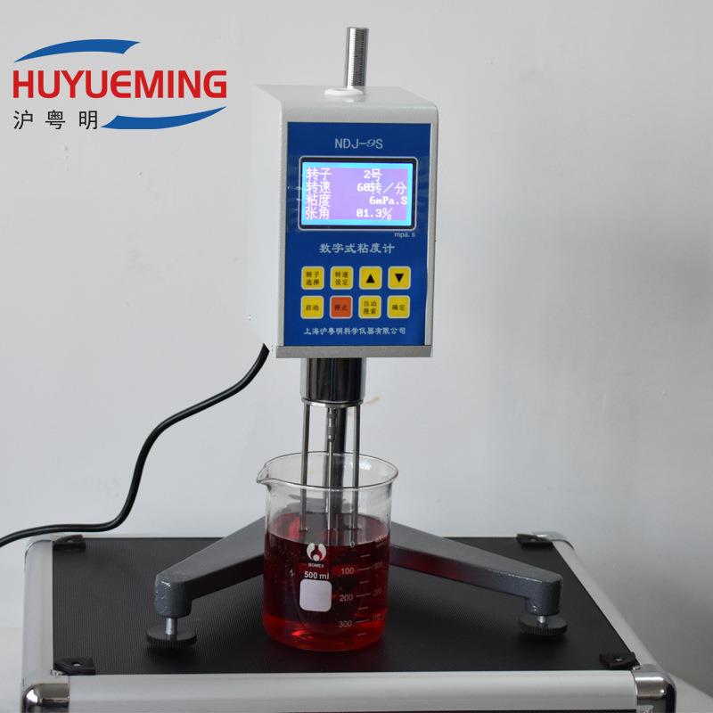 NDJ-5S旋转粘度计.10-100000mpas.配1-4#转子现货销售数显粘度计