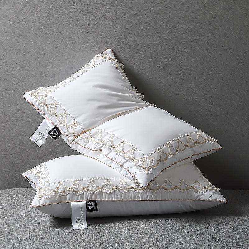 法式高端美颜蚕丝枕枕芯公主风花边枕头专用护颈椎助睡眠单人家用,机械设备,橡胶设备,淘宝优惠券,粉丝福利购,淘宝优惠卷