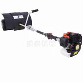 人造草坪梳草机便携式 小型草坪梳理机手推式 刷草机地面扫雪设备