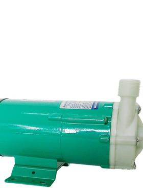 耐酸碱污水循环磁力泵耐腐排污小型磁力泵220VPP工程塑料磁力泵