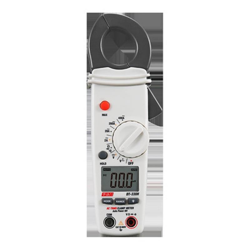 CEM华盛昌400A真有效值DT-330H数字钳形表交直流电流电压电工表