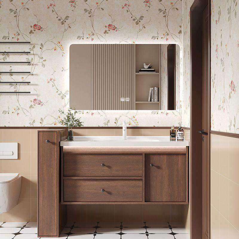 新款中古风胡桃木浴室柜组合卫生间陶瓷一体盆洗手洗脸池洗漱台面,机械设备,橡胶设备,淘宝优惠券,粉丝福利购,淘宝优惠卷