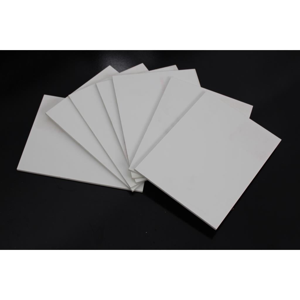 厂家直销8mm厚阻燃PVC发泡板雕刻板安迪板雪佛板