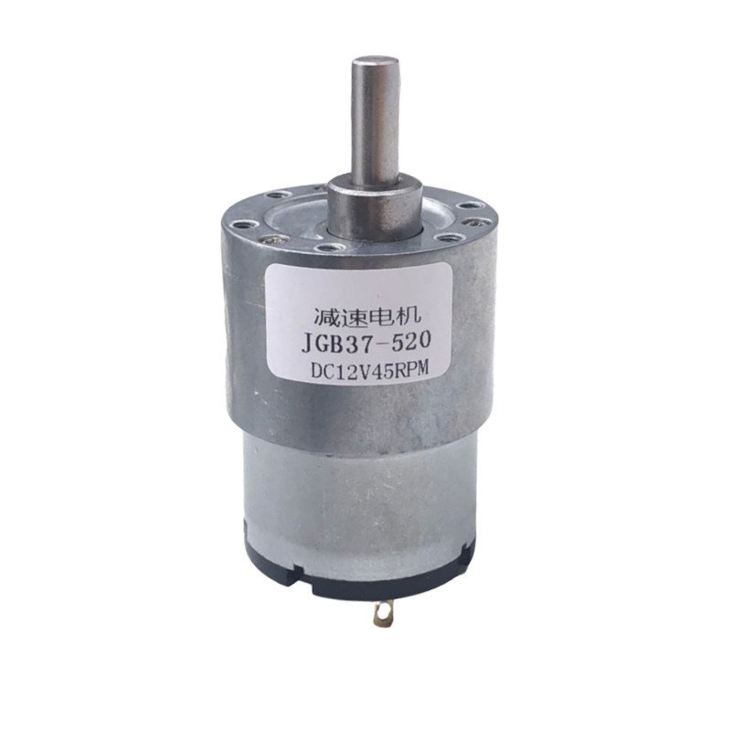 JGB37-3530直流减速有刷电机正反转调速齿轮箱大扭矩马达12V24V伏