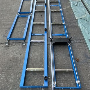 切管机托料架定位架切割机送料架介铝机数显料架子切铝机木工推台