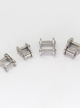 304不锈钢链条接头全/半接链扣04C05B3分06BC/35B4分08B10A12A16A